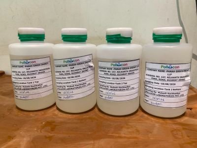 Pure methanol (Conc. 99.98%) is 33,794 Kgs, while following flood, current quantity would be around 46,000 Kg (Methanol + Water).